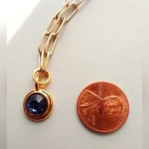 Swarovski Paperclip Chain Necklace - Picture 5 of 7